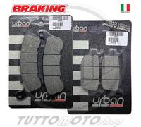 Pastiglie HONDA Forza 125 2015 / Kit Ant. Post. BRAKING SM1