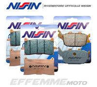 Pastiglie HONDA NT 1100 Abs / NT1100 Dct 2024 2025 Kit Ant.+ Post. NISSIN Sinter