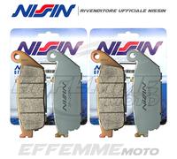 Pastiglie HONDA PC Pacific Coast 800 1989 1990 1991 1992 Kit Ant. NISSIN Sinter