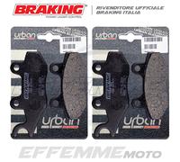 Pastiglie KAWASAKI EX Ninja 300 R 2013 2014 2015 2016 2017 Kit Ant.Post. BRAKING