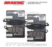 Pastiglie KAWASAKI VN Vulcan 1600 Classic Tourer 2006 2007 Kit Anteriori BRAKING