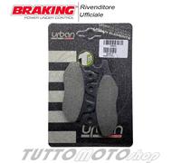 Pastiglie KAWASAKI Z 400 2019 2020 2021 2022 / Z400 Kit Pinze Posteriori BRAKING