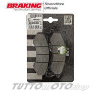 Pastiglie KYMCO People 125 One E4 2016-2020 / Kit Anteriori Organiche BRAKING