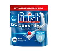 PASTIGLIE LAVASTOVIGLIE QUANTUM INFINITY SHINE 120 CAPSULE EFFICACI PER PULIZIA