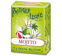 Pastiglie Leone ai MOJITO | Le mitiche Pastiglie Senza Coloranti Artificiali e Senza Glutine | Prodotto Vegano | Confezione da 10 Astucci tascabili da 30g