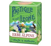 Pastiglie Leone Caramelle Digestive ERBE ALPINE | Le mitiche Pastiglie Senza Coloranti Artificiali e Senza Glutine | Confezione da 10 Astucci tascabili da 30g