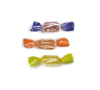 Leonsnella Morbidissime Gelee Senza Zucchero Kg 1 - Zero Grassi - Soffici caramelle gelees al gusto frutta realizzate solo con dolcificanti naturali - Senza Glutine e Senza Coloranti