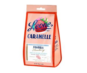 Pastiglie Leone CARAMELLE SENZA ZUCCHERI FRAGOLA 125 G