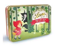 Pastiglie Leone C'era una Volta Cappuccetto Rosso Pastiglie di Frutti di Bosco, Vegano, senza Glutine, 100 g