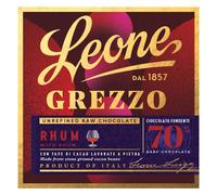 Pastiglie Leone LEONE TAVOLETTA DI CIOCCOLATO GREZZO AL RHUM 70 G
