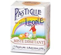 Pastiglie Leone Miste DISSETANTI | Le mitiche Pastiglie Senza Coloranti Artificiali e Senza Glutine | Prodotto Vegano | Confezione da 10 Astucci tascabili da 30g