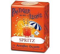 Pastiglie Leone SPRITZ | Le mitiche Pastiglie Senza Coloranti Artificiali e Senza Glutine | Prodotto Vegano | Confezione da 10 Astucci tascabili da 30g