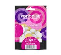 Pastiglie Lima per unghie per disco pedicure Bianco Ricarica File Pododisc Staleks Pro L 100 grit Box (50 pz) Pedicure Piedi spa