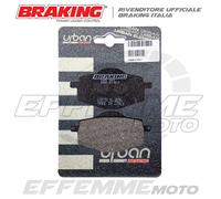 Pastiglie MALAGUTI Centro 125 ie / SL 2007 2008 2009 2010 2011 Kit Post. BRAKING