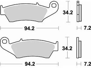 PASTIGLIE MOTO BRAKING 772 CM46