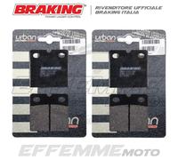 Pastiglie MOTO GUZZI 1000 Le Mans 1984-1992 (Kit Anteriori BRAKING)