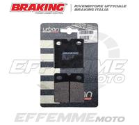 Pastiglie MOTO GUZZI 1000 Le Mans 1989 1990 1991 1992 (Posteriori BRAKING)