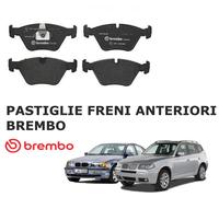 PASTIGLIE PASTICCHE FRENI ANTERIORI BREMBO PER BMW 3 330 E46 X3 E83 2.5 3.0 D