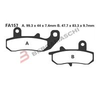 EBC Brakes FA157R Kit pastiglie freni
