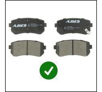 Pastiglie Pasticche Freno Pattini Freni Posteriori Kia Sportage II-III art.4408