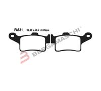 Ebc Fa-hh Series Fa631hh Sintered Brake Pads Nero