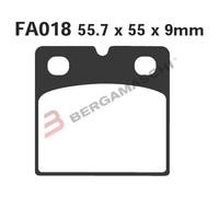 PASTIGLIE EBC FA018 BMW K 75 100 1000 1100 1200 R 45 65 80 100