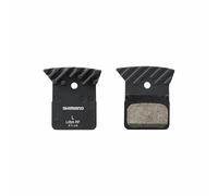 Pastiglie per freni da bicicletta con tampone in resina e molla Shimano L05A (x2) Noir