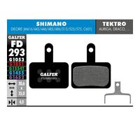 PASTIGLIE FRENO GALFER DISCO STANDARD BRAKE PAD SHIMANO DEORE