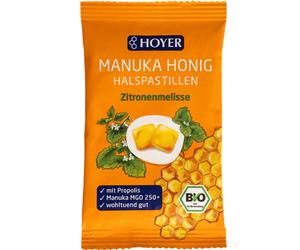 Pastiglie per la gola al miele di Manuka Hoyer