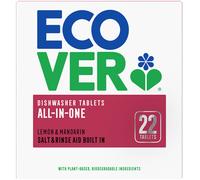 Pastiglie per lavastoviglie ECOVER All in One, 22 pezzi, 440 g