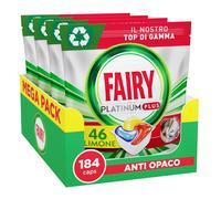 Pastiglie Per Lavastoviglie Fairy Platinum Plus Tutto In Uno Limone 46 Capsule