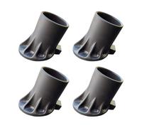 Pastiglie Per Piedi Di Scala,4 Pezzi Zoccoli Antiscivolo per Piedi Scala - Tappetini Stabilizzatori per Estremità Resistenti alle Intemperie e Robusti per Pittura Domestica e Industriale