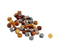 Pastiglie per sigilli di francobolli, kit di sigillatura, kit di sigillatura di lettere di colori assortiti | Creative 100X Pastiglie di sigillamento per carte per età, amici, famiglia