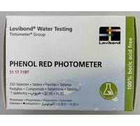 Pastiglie phenol red per FOTOMETRO ELETTRONICO conf.250pz.
