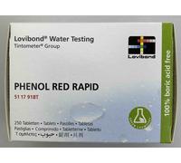 Pastiglie phenol red per TEST KIT MANUALE conf.250pz.