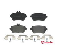 Set di pastiglie freno BREMBO P 50 117, posteriore
