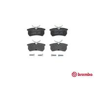 PASTIGLIE POSTERIORE BREMBO P24047 FORD FOCUS 1.8 TURBO DI / TDDI 66 KW 2000