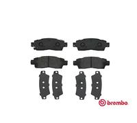 KIT PASTIGLIE FRENO POST BREMBO CHEVROLET TRAILBLAZER 4.2 217KW 05>08 P10010