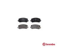 PASTIGLIE POSTERIORE FRENI BREMBO P23008 LANCIA BETA 1300 1.3 61 KW 1976