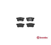 PASTIGLIE POSTERIORE FRENI BREMBO P28061 HONDA ACCORD VIII 2.2 I-DTEC 132 2009