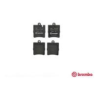 PASTIGLIE POSTERIORE FRENI BREMBO P50033 MERCEDES-BENZ CLK 220 CDI 2.2 110 2008