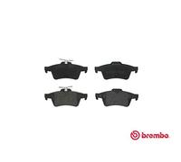 PASTIGLIE POSTERIORE FRENI BREMBO P61110 PEUGEOT 508 2.0 BLUEHDI 180 133 KW 2014