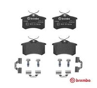PASTIGLIE POSTERIORI FRENI BREMBO P85020 AUDI TT (8N3) 1.8 T 132 KW 1999