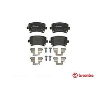 Set di pastiglie freno BREMBO P 85 073, posteriore