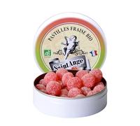 Pastiglie Sant'Angelo | Caramelle Tradizionali 100% Francese (Bio Fragola)