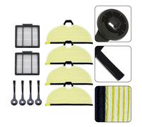 Pastiglie scopa riutilizzabili e lavabili in lavatrice per robot aspirapolvere S