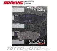 Pastiglie SUZUKI DR 400 Z S 2008 2009 2010 2011 2012 Kit Anteriori BRAKING SM1