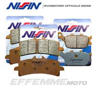 Pastiglie SUZUKI GSX-S 1000 2015-2020 Kit Anteriori + Post. NISSIN Sinterizzate