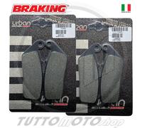 Pastiglie TRIUMPH Tiger 800 XC 2015 2016 2017 / Kit anteriori XC800 BRAKING