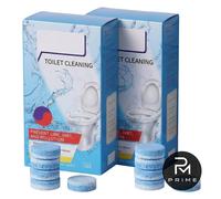 Pastiglie WC Effervescenti KUYERO Detergente Anticalcare Disincrostante 32 Pezzi
